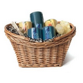 Oval Wicker Gift Baskets (15 1/4"x12")